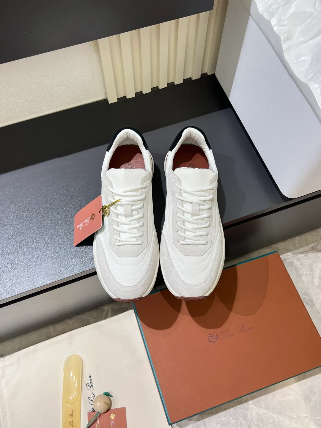 Men's men's shoes 💰p480 Loro men's shoes 💰piana niche classic jogging shoes, men's lace-up casual shoes and sneakers, high-quality lightweight and comfortable fabrics, suitable for outdoor leisure, the color scheme is young and energetic, and it looks great with sportswear or casual suits! Size: 38-44 (45 customized)